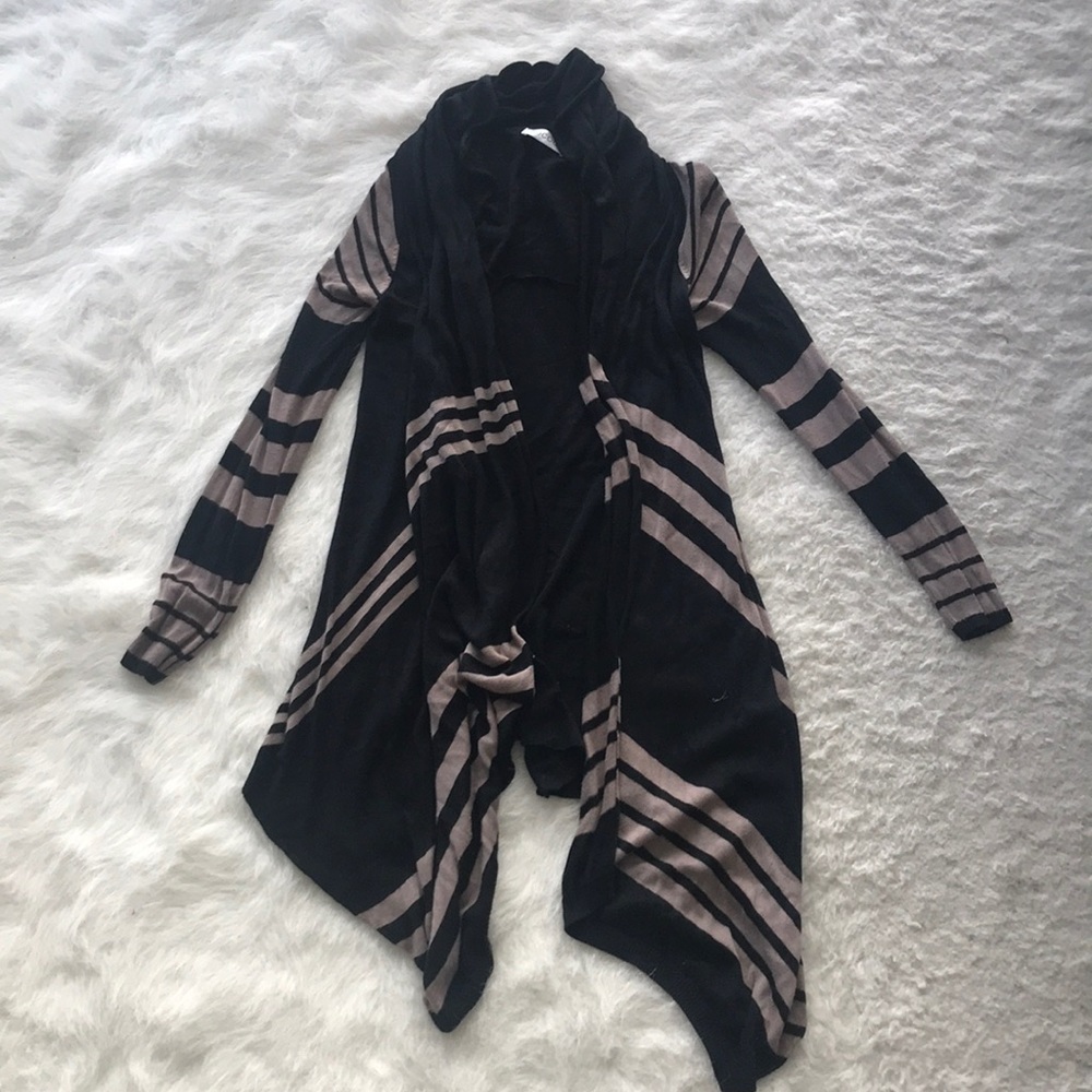 Black/tan jacket